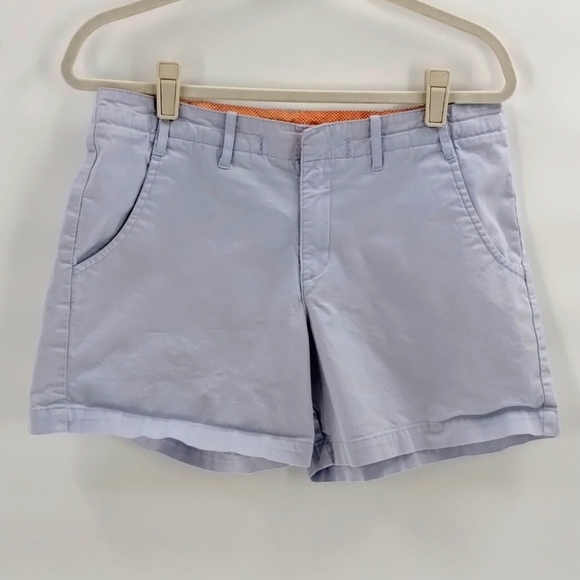 Lee shorts sky blue just below the waist zip and button closure with pockets - Picture 1 of 7